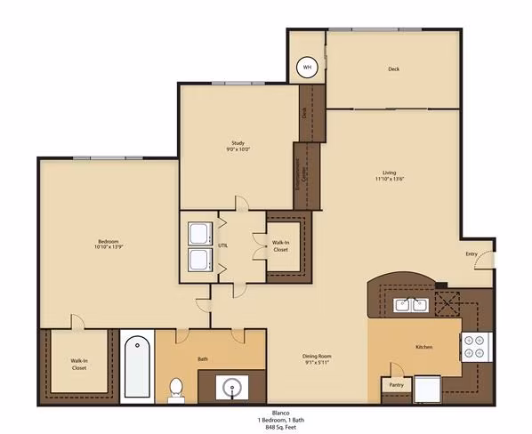 Unit 1531 floor plan